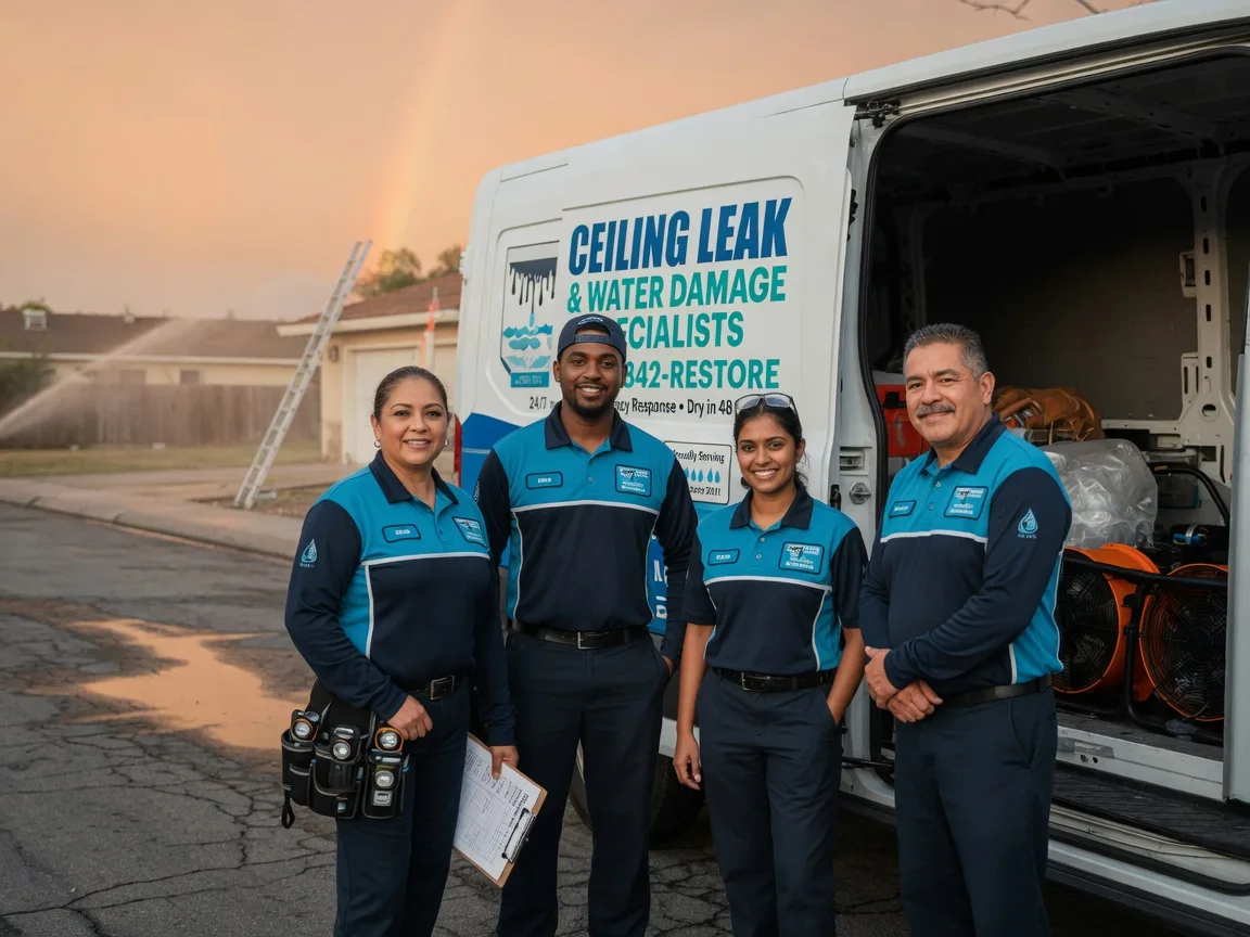 Ceiling Leak Cleanup company in Alsen, ND